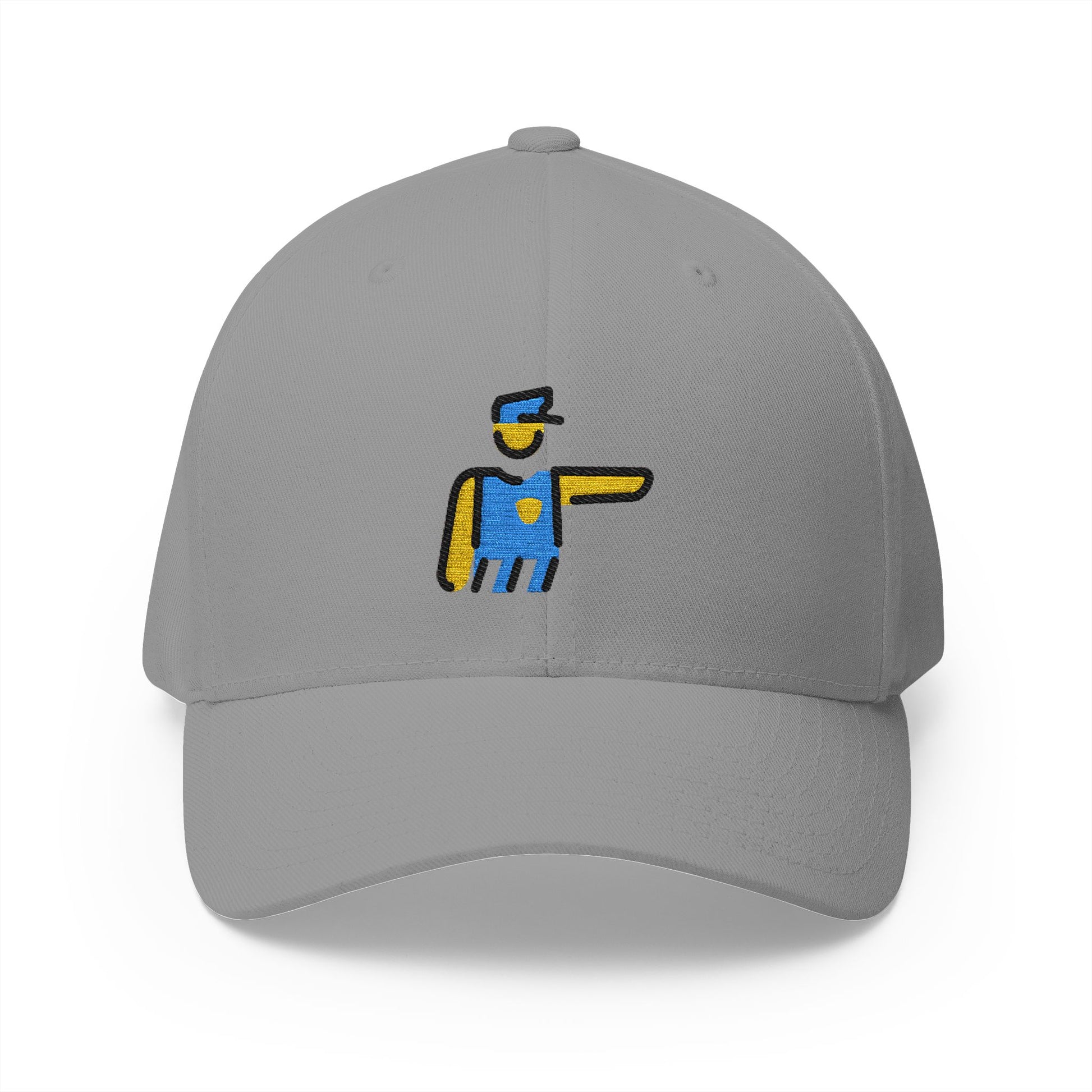 Authority Instruction Emoji Grey Cap – Premium by Capmoji