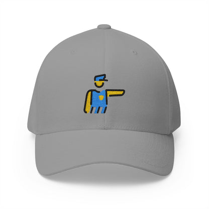Authority Instruction Emoji Grey Cap – Premium by Capmoji