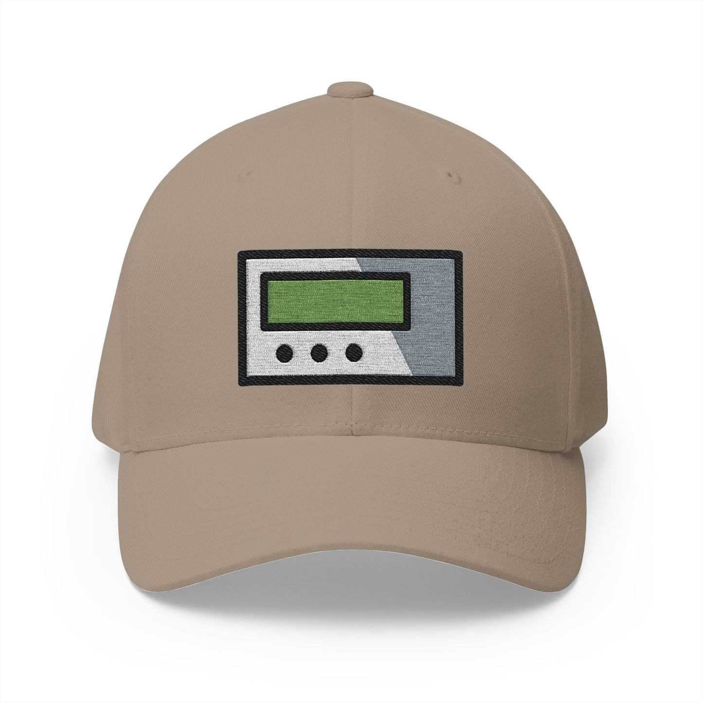 Pager Emoji Khaki Cap – Premium by Capmoji