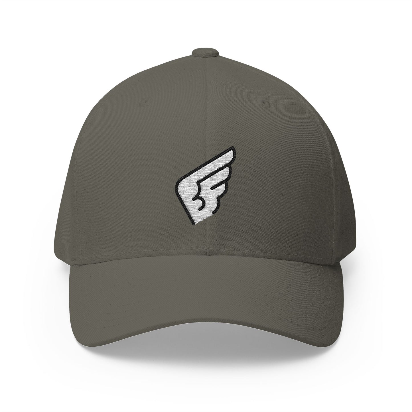 Wing Emoji Olive Cap – Premium by Capmoji