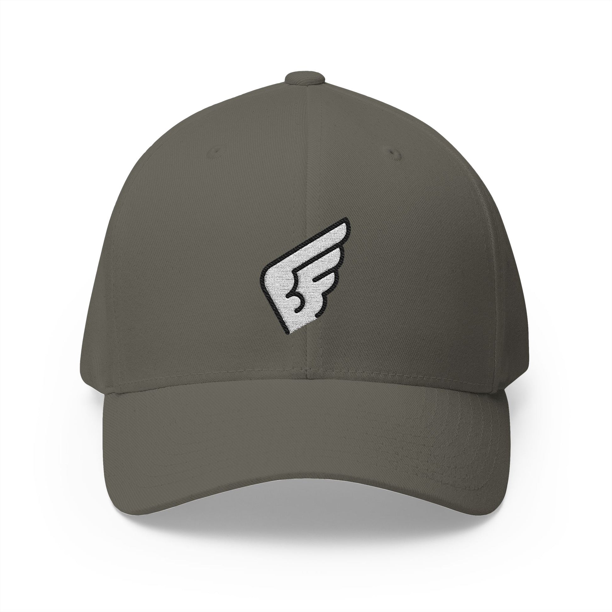 Wing Emoji Olive Cap – Premium by Capmoji