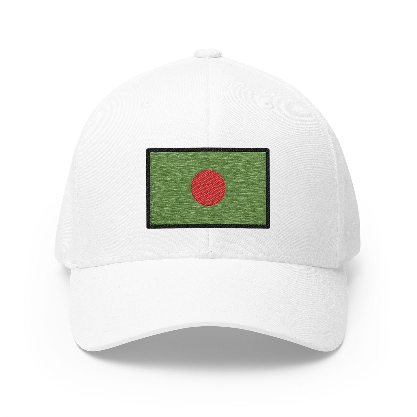 Flag: Bangladesh Emoji White Cap – Premium by Capmoji