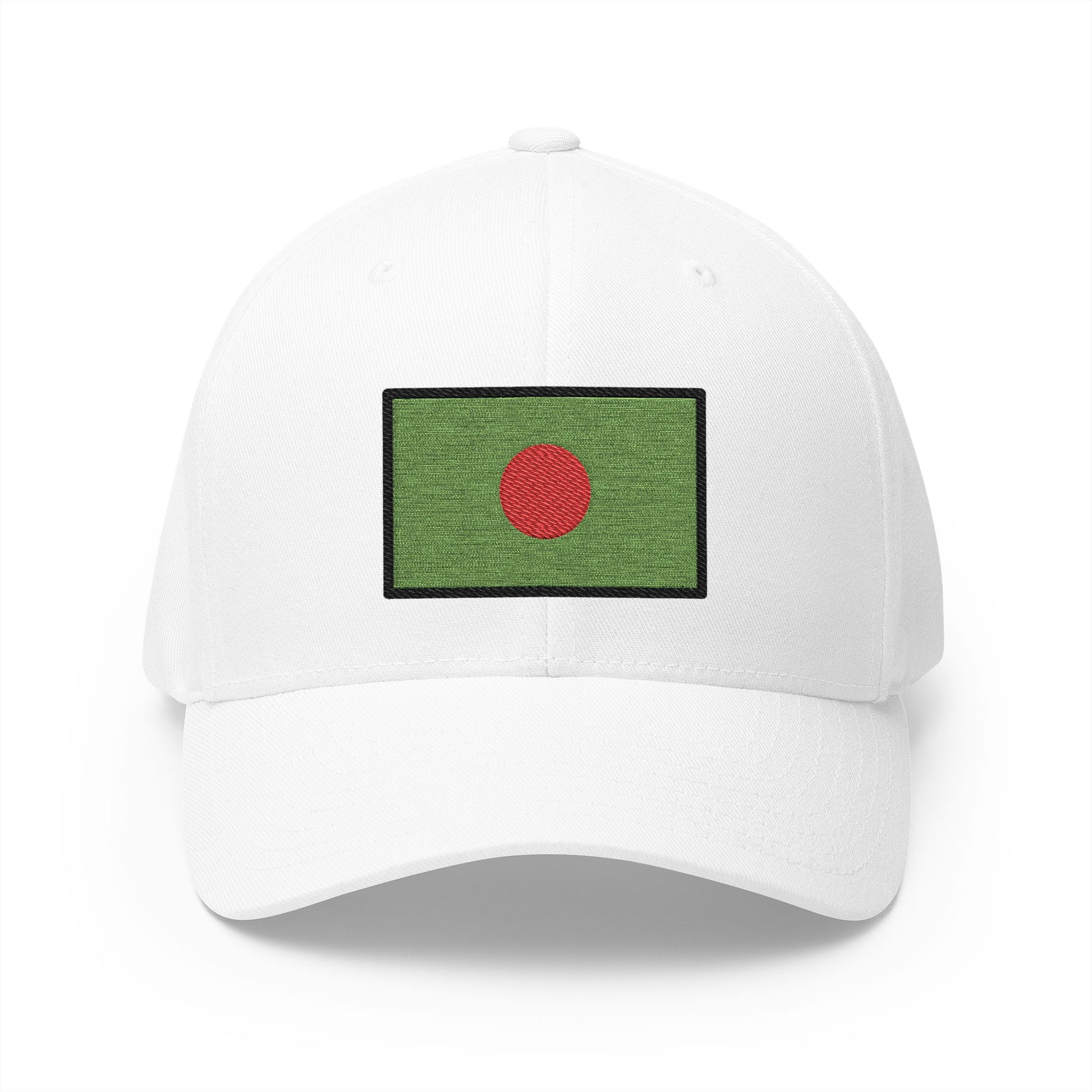 Flag: Bangladesh Emoji White Cap – Premium by Capmoji