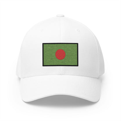 Flag: Bangladesh Emoji White Cap – Premium by Capmoji