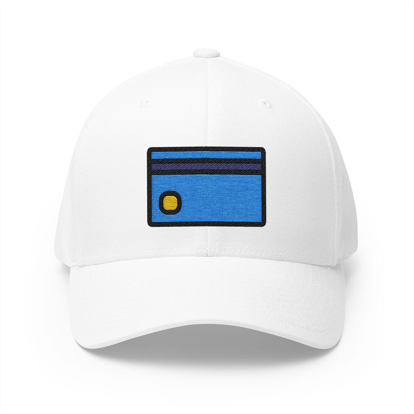 Credit Card Emoji White Cap – Premium by Capmoji