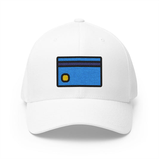 Credit Card Emoji White Cap – Premium by Capmoji