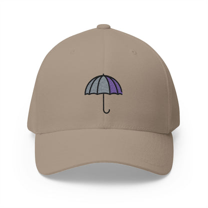 Umbrella Emoji Khaki Cap – Premium by Capmoji