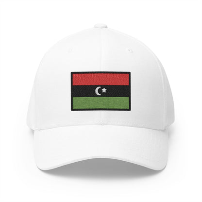 Flag: Libya Emoji White Cap – Premium by Capmoji