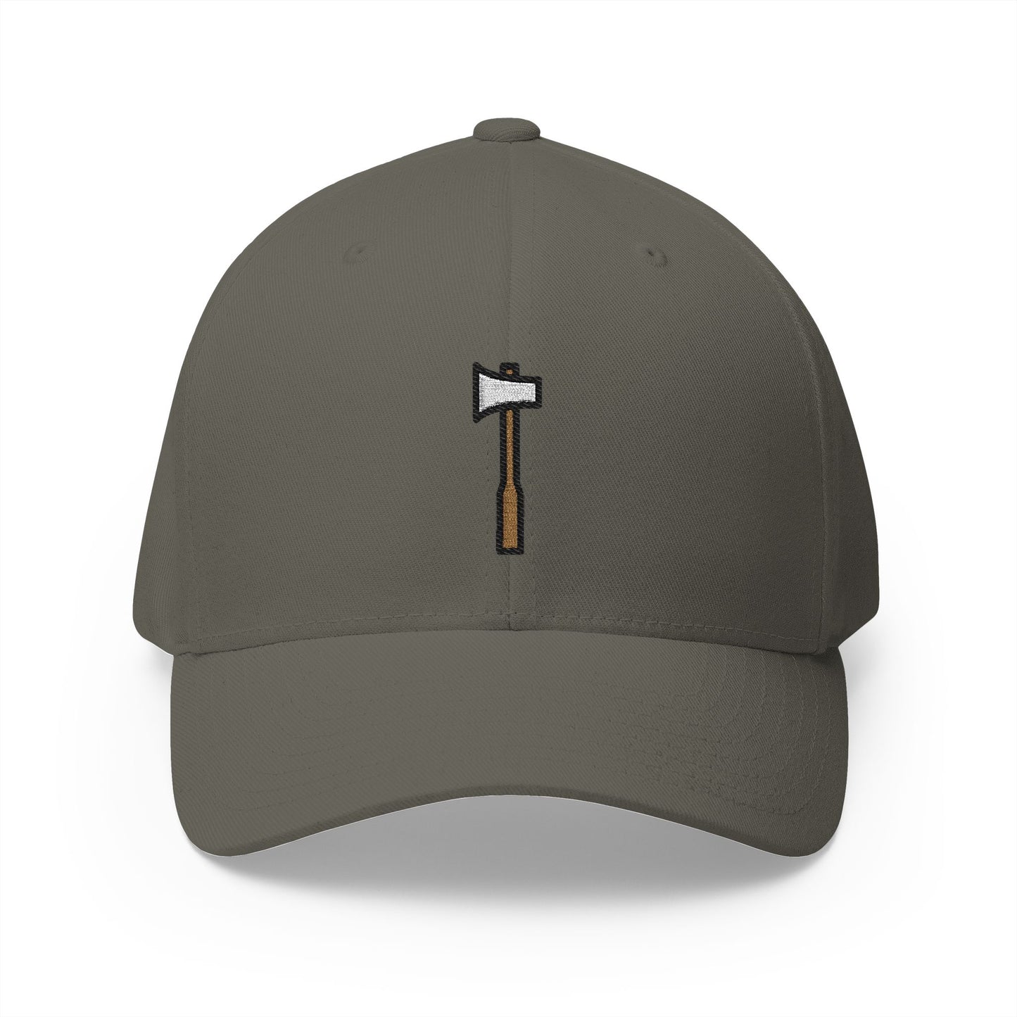 Axe Emoji Olive Cap – Premium by Capmoji