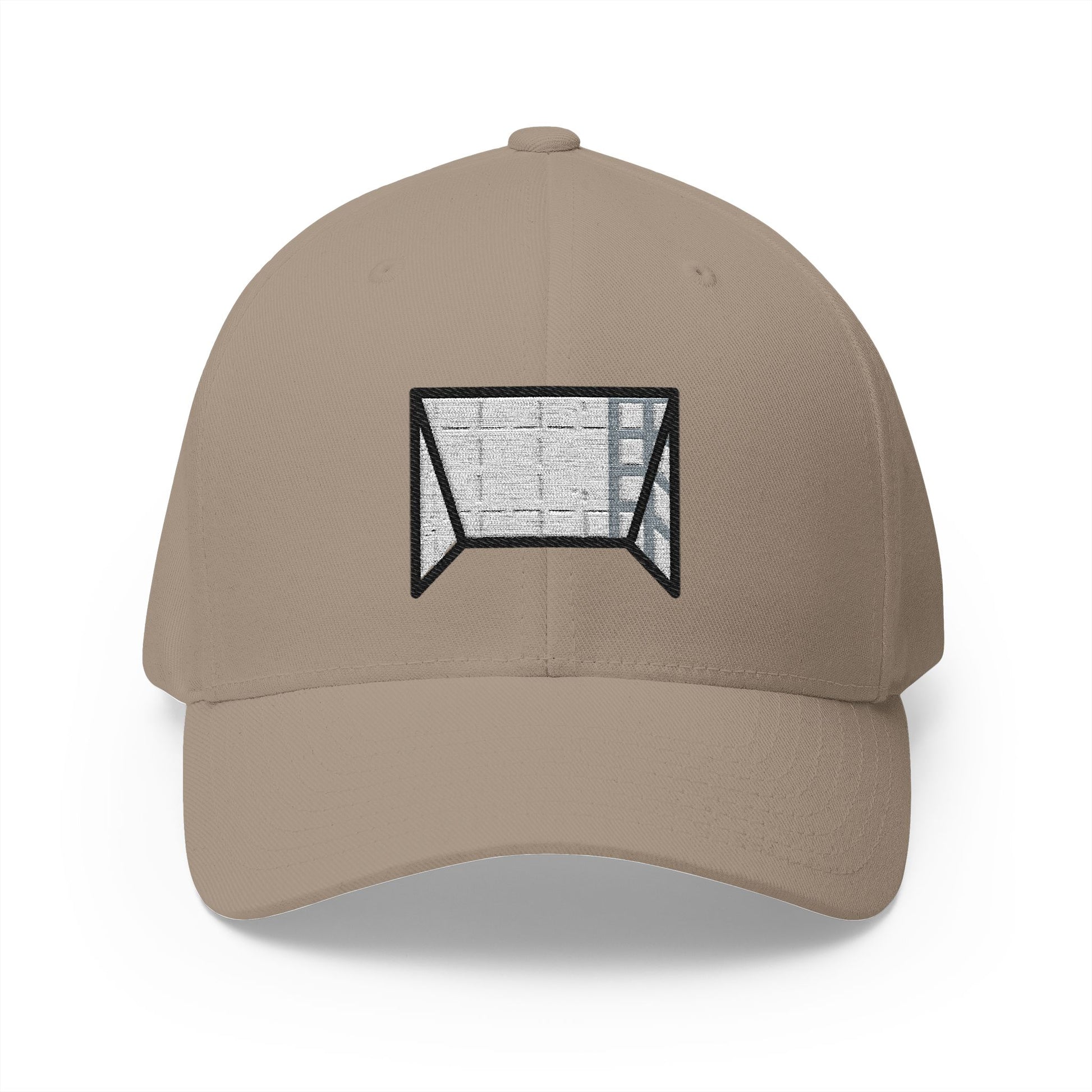 Goal Net Emoji Khaki Cap – Premium by Capmoji