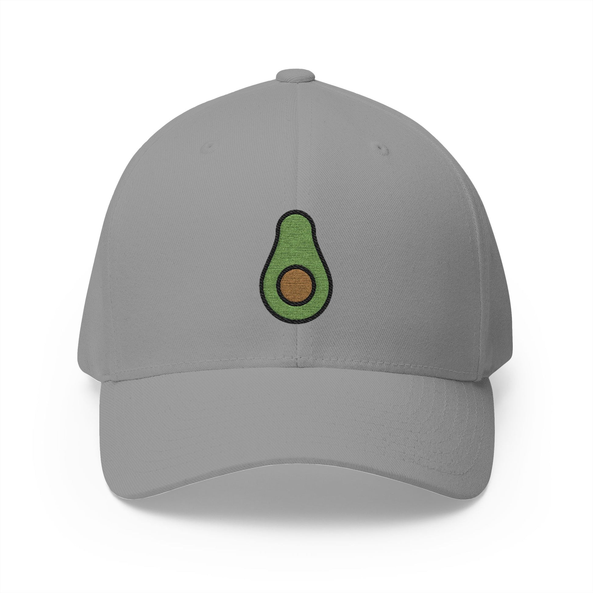 Avocado Emoji Grey Cap – Premium by Capmoji