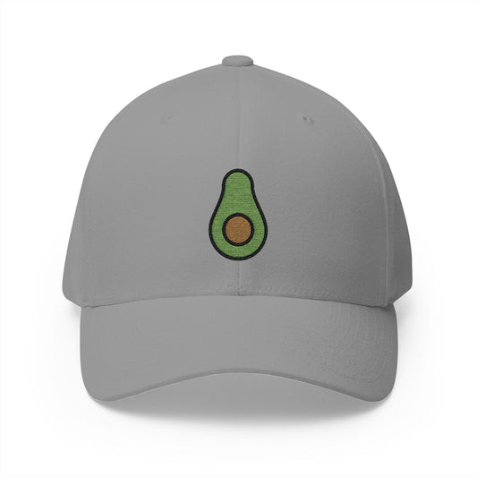 Avocado Emoji Grey Cap – Premium by Capmoji