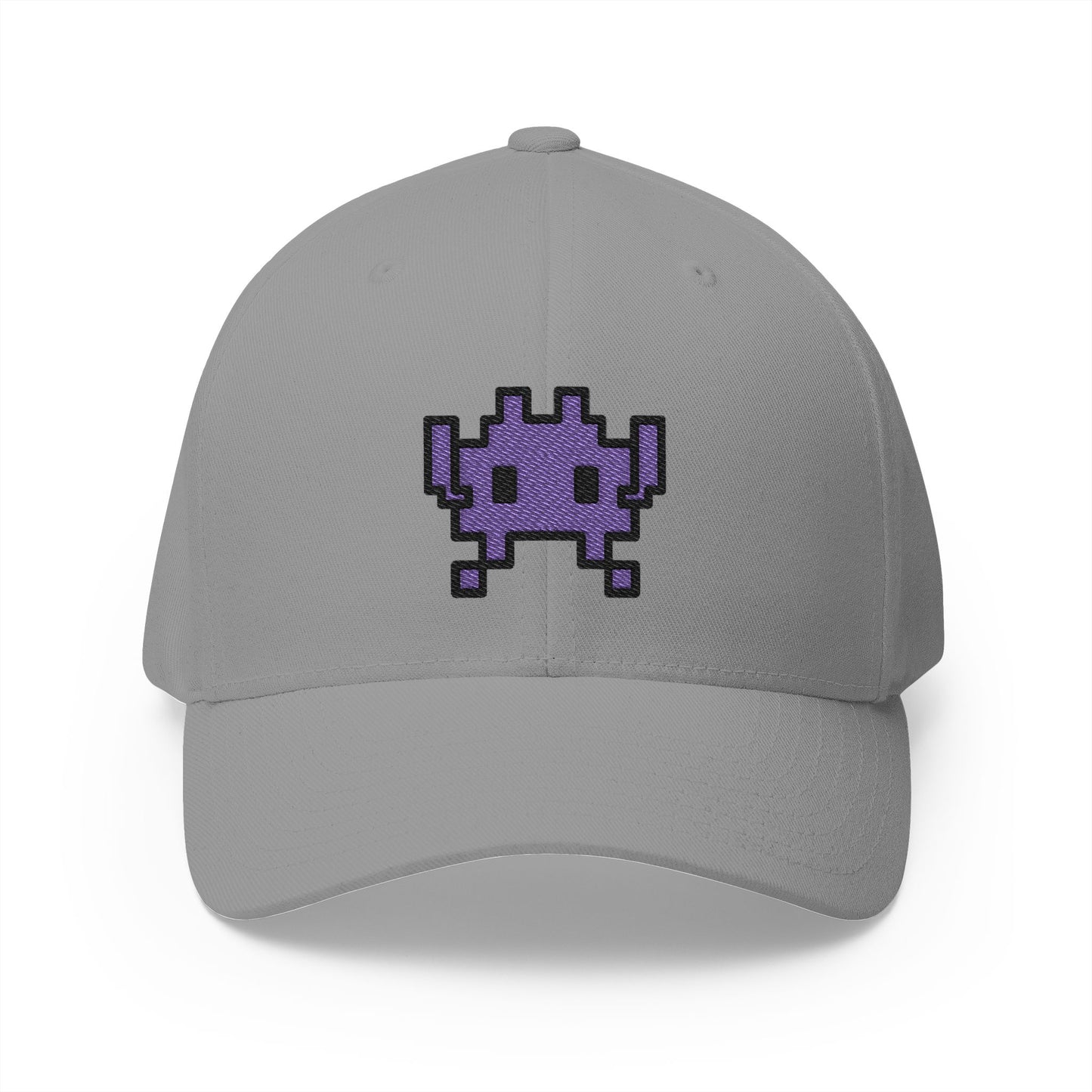 Alien Monster Emoji Grey Cap – Premium by Capmoji