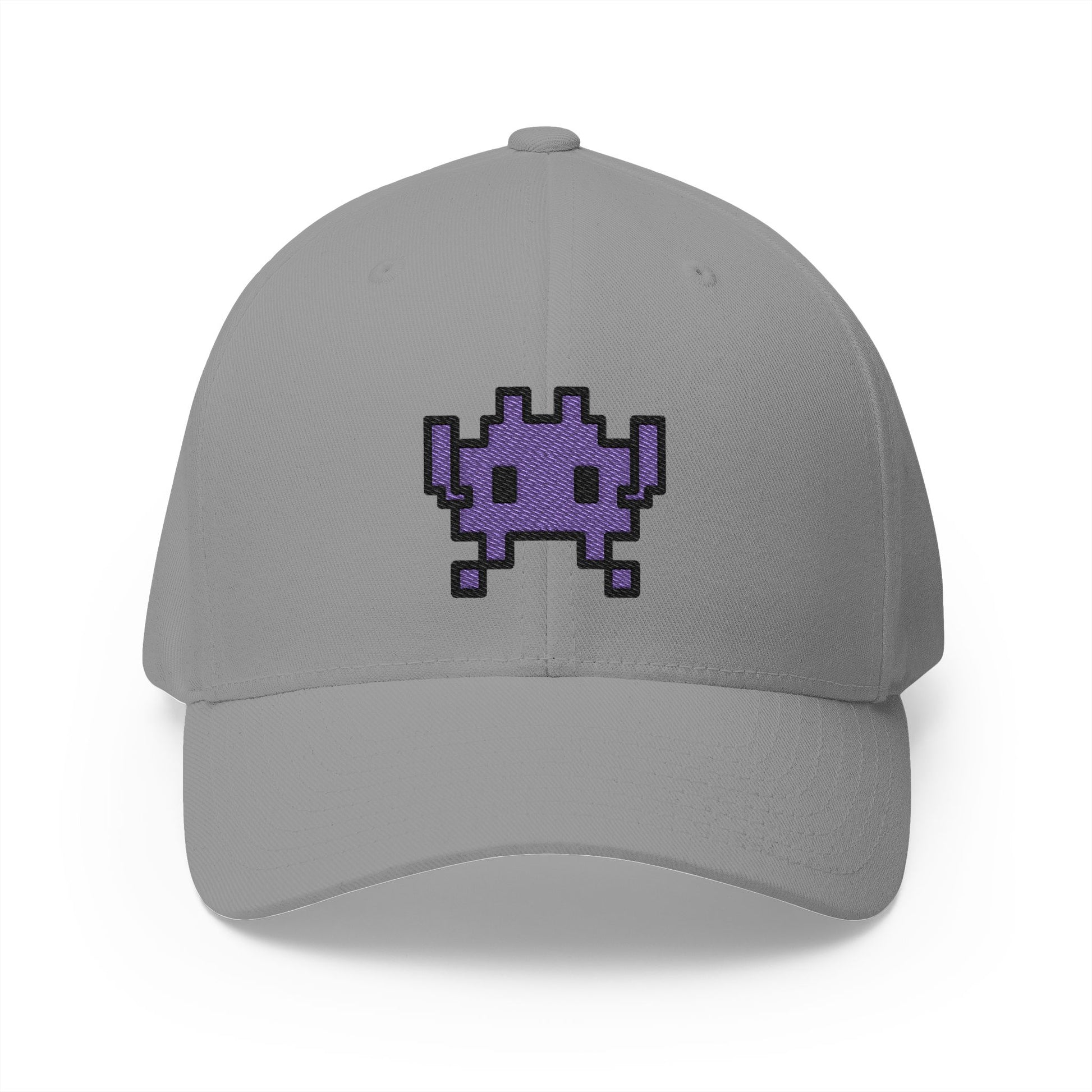 Alien Monster Emoji Grey Cap – Premium by Capmoji
