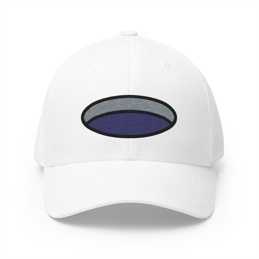 Hole Emoji White Cap – Premium by Capmoji