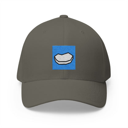 Floating Ice Emoji Olive Cap – Premium by Capmoji