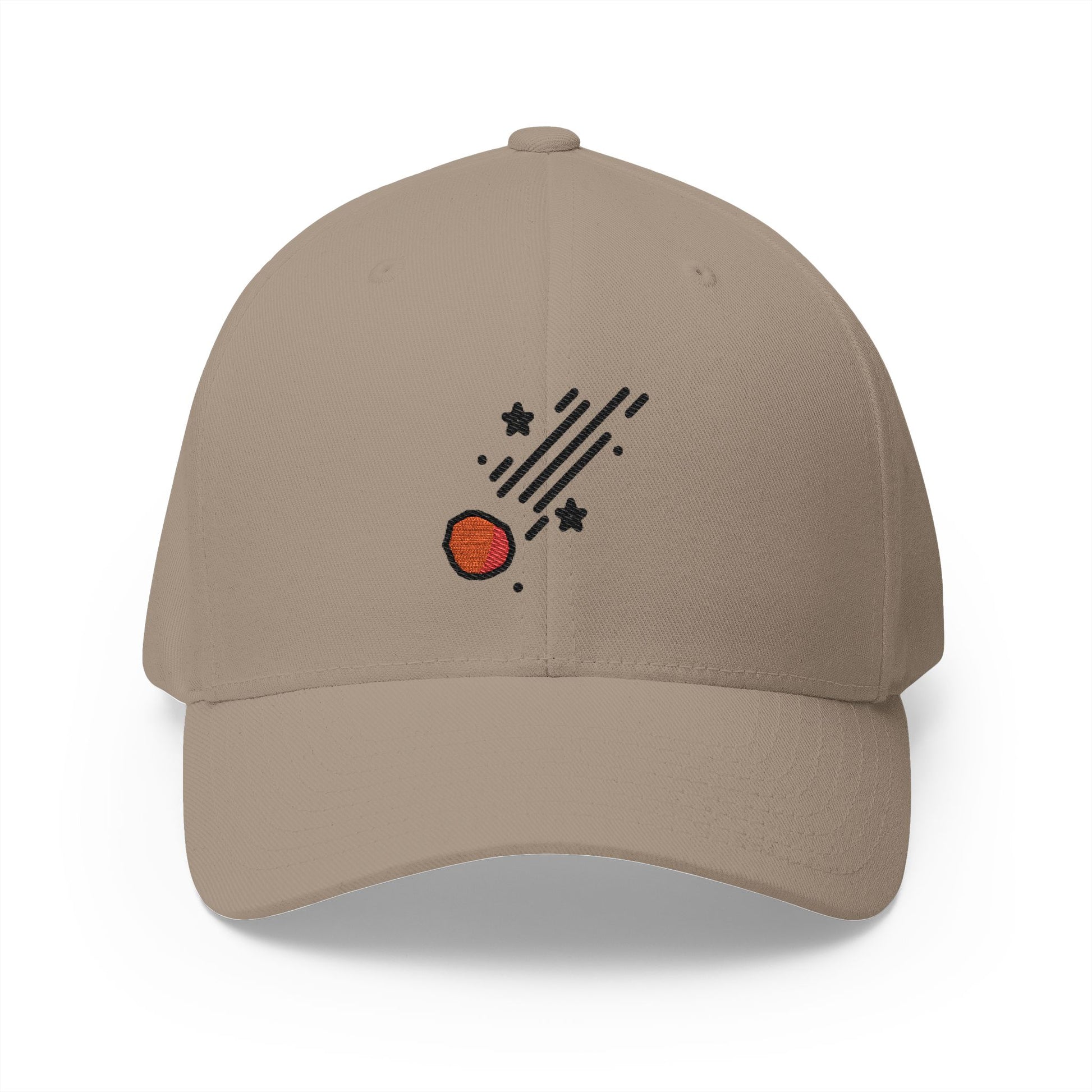 Comet Emoji Khaki Cap – Premium by Capmoji