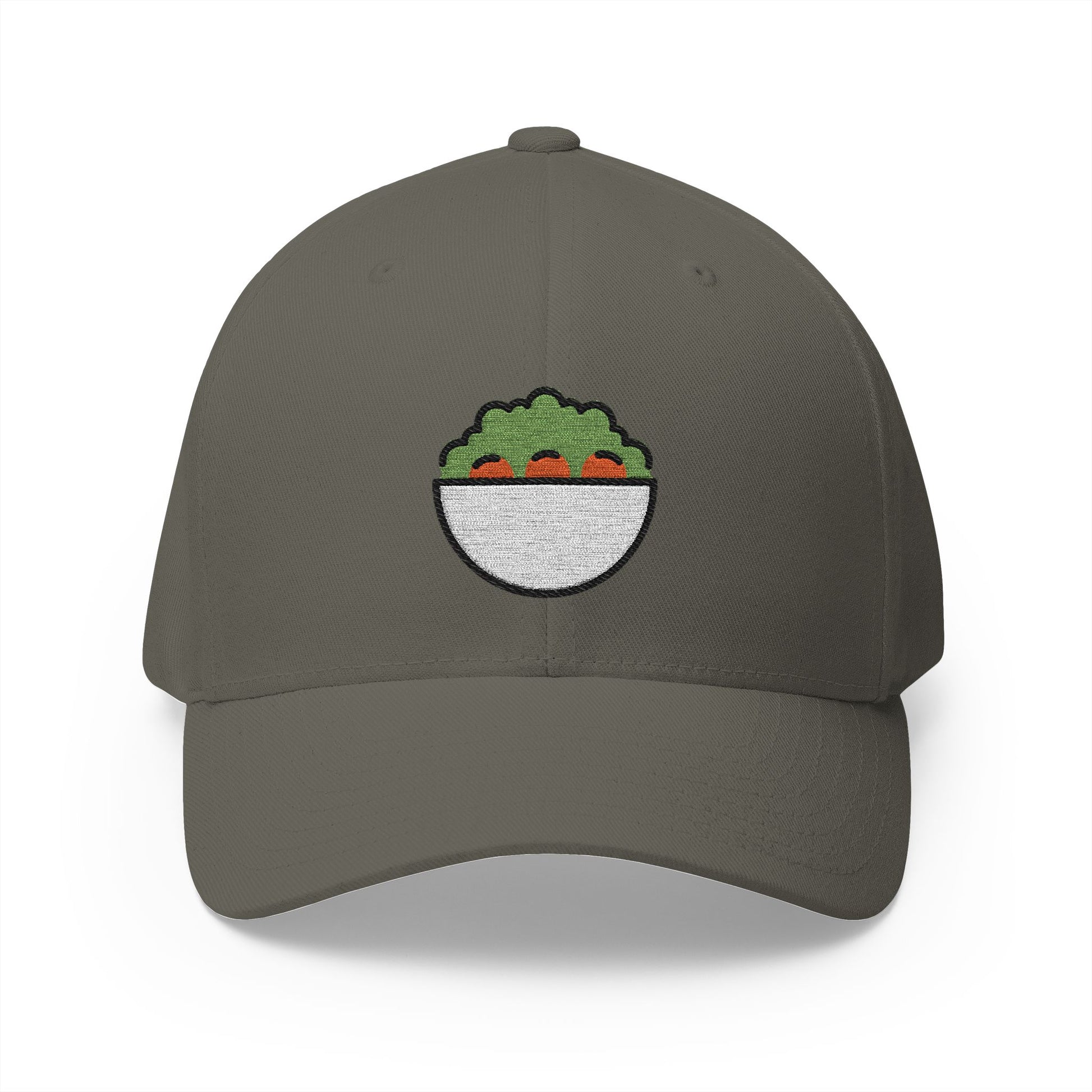 Green Salad Emoji Olive Cap – Premium by Capmoji