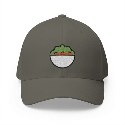 Green Salad Emoji Olive Cap – Premium by Capmoji