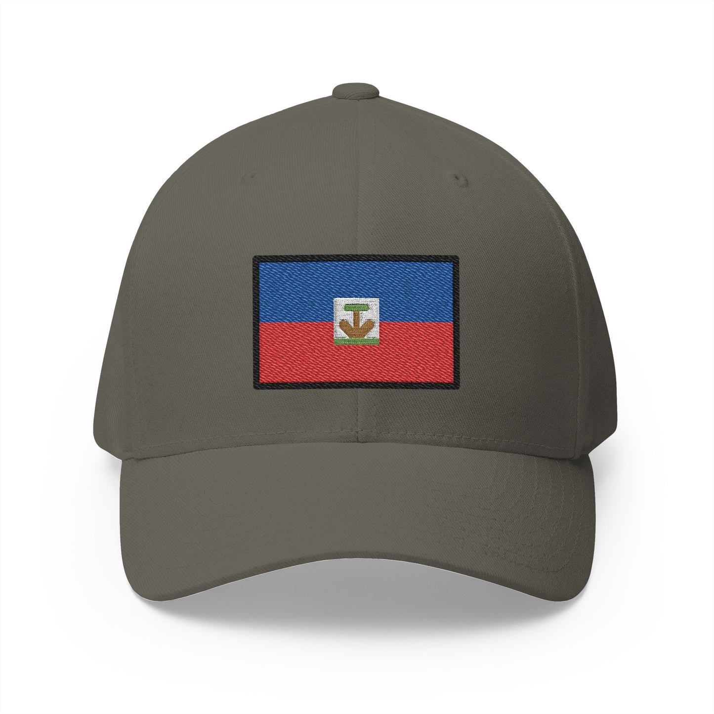 Flag: Haiti Emoji Olive Cap – Premium by Capmoji