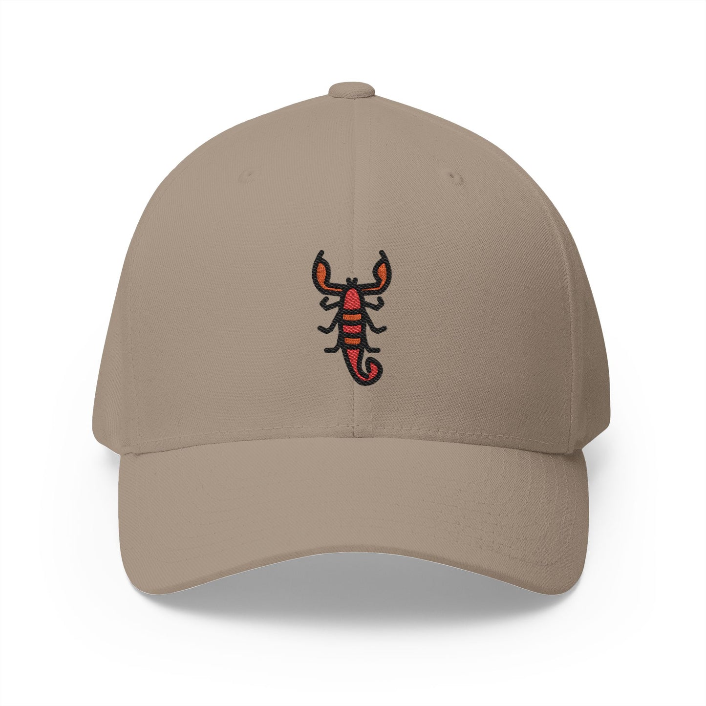 Scorpion Emoji Khaki Cap – Premium by Capmoji