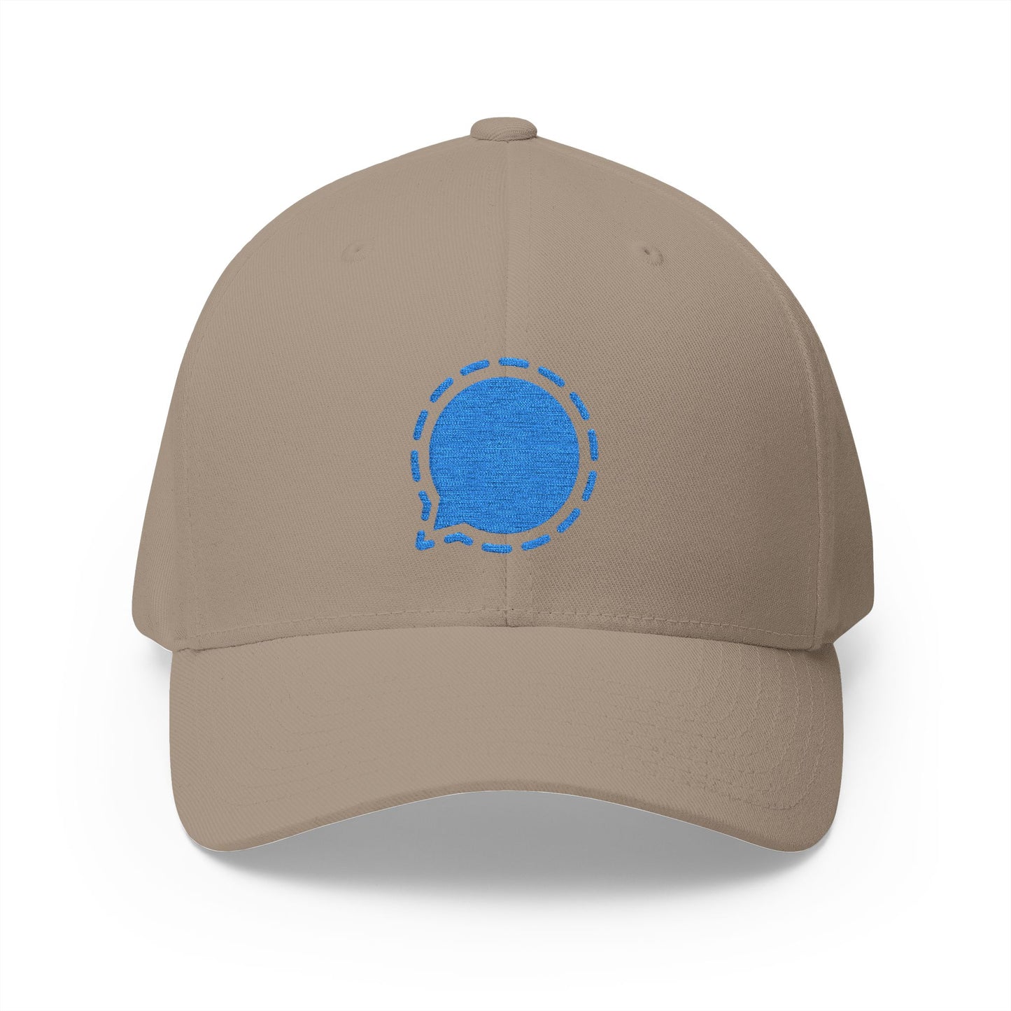Signal Emoji Khaki Cap – Premium by Capmoji