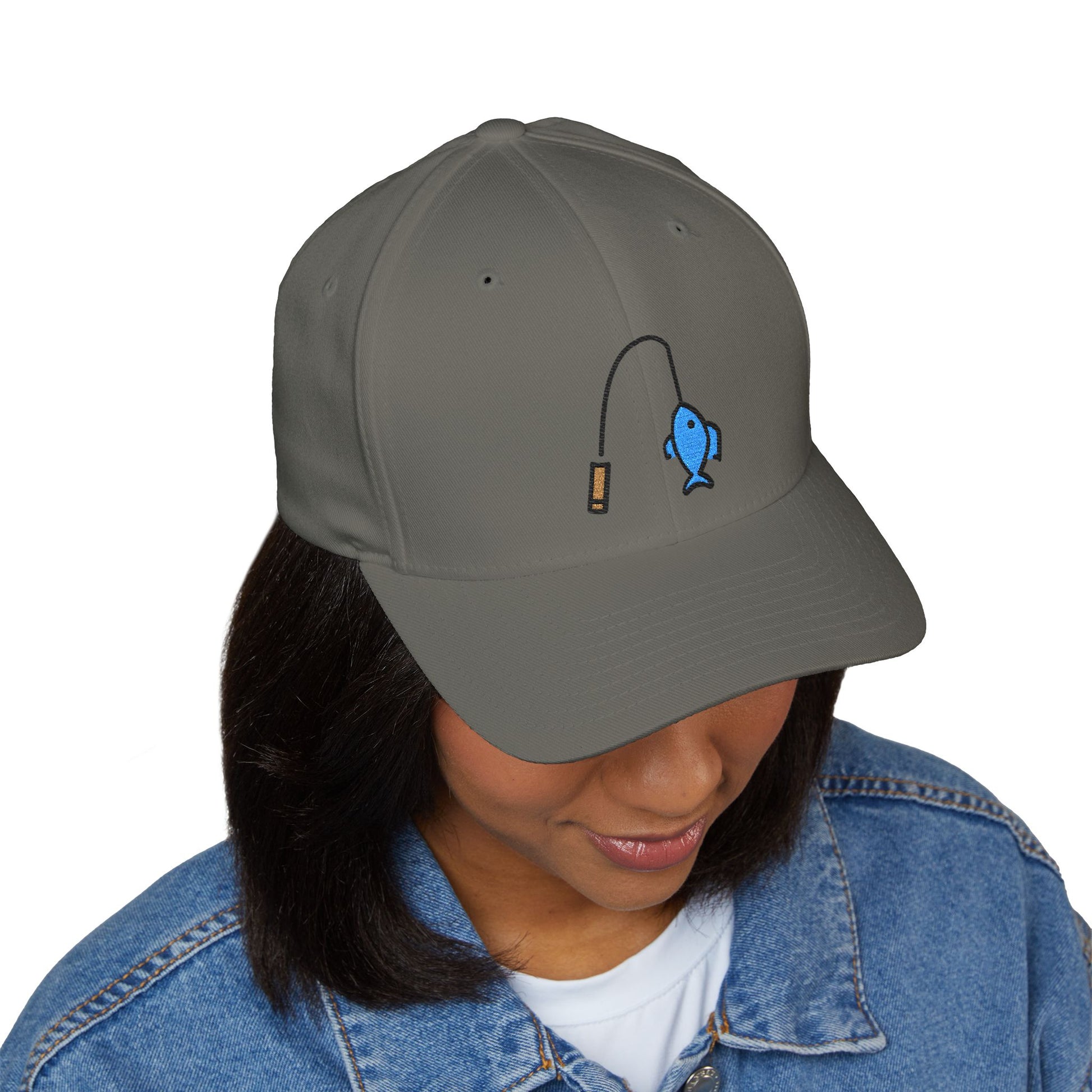 Fishing Pole Emoji Cap – Premium by Capmoji