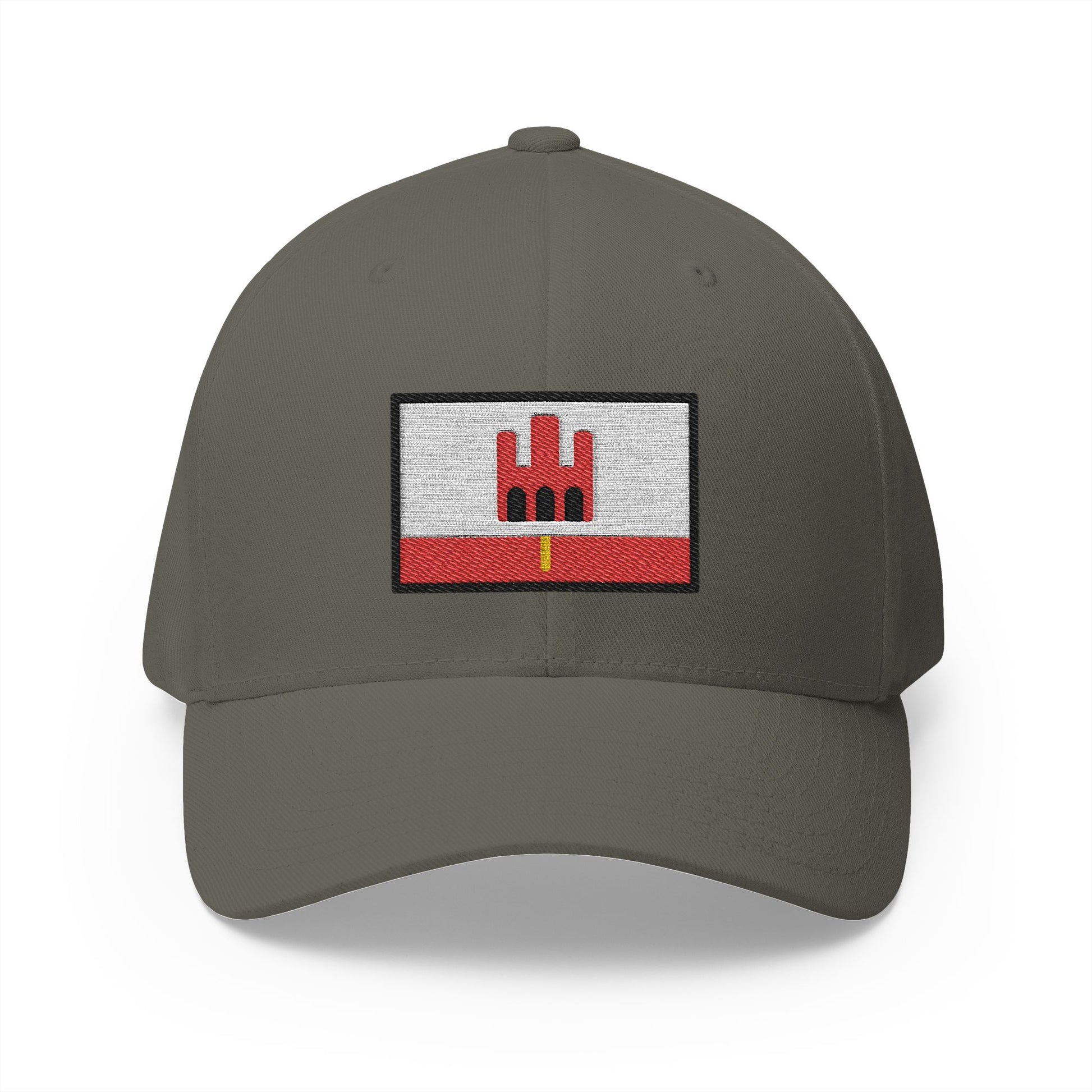 Flag: Gibraltar Emoji Olive Cap – Premium by Capmoji