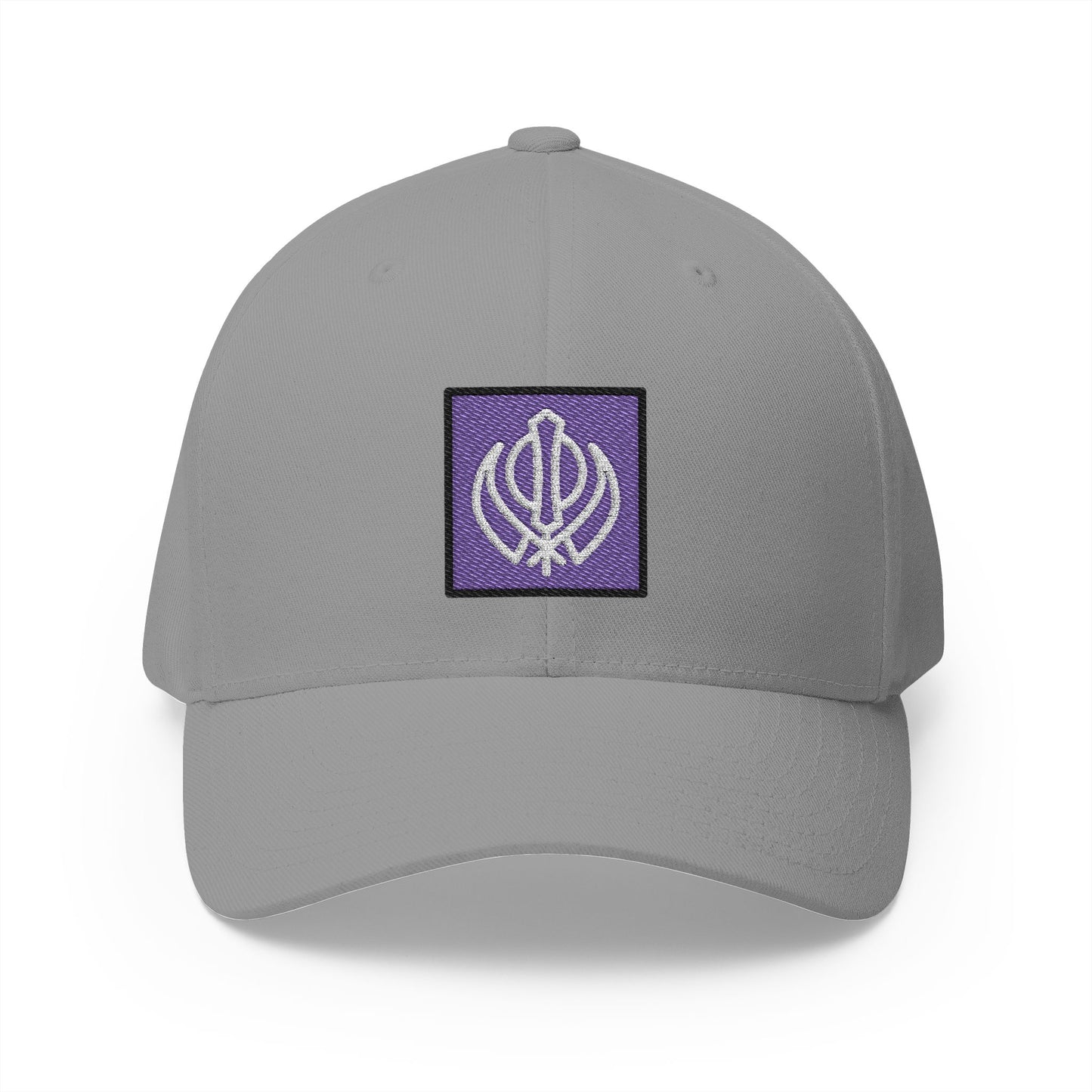 Khanda Emoji Grey Cap – Premium by Capmoji