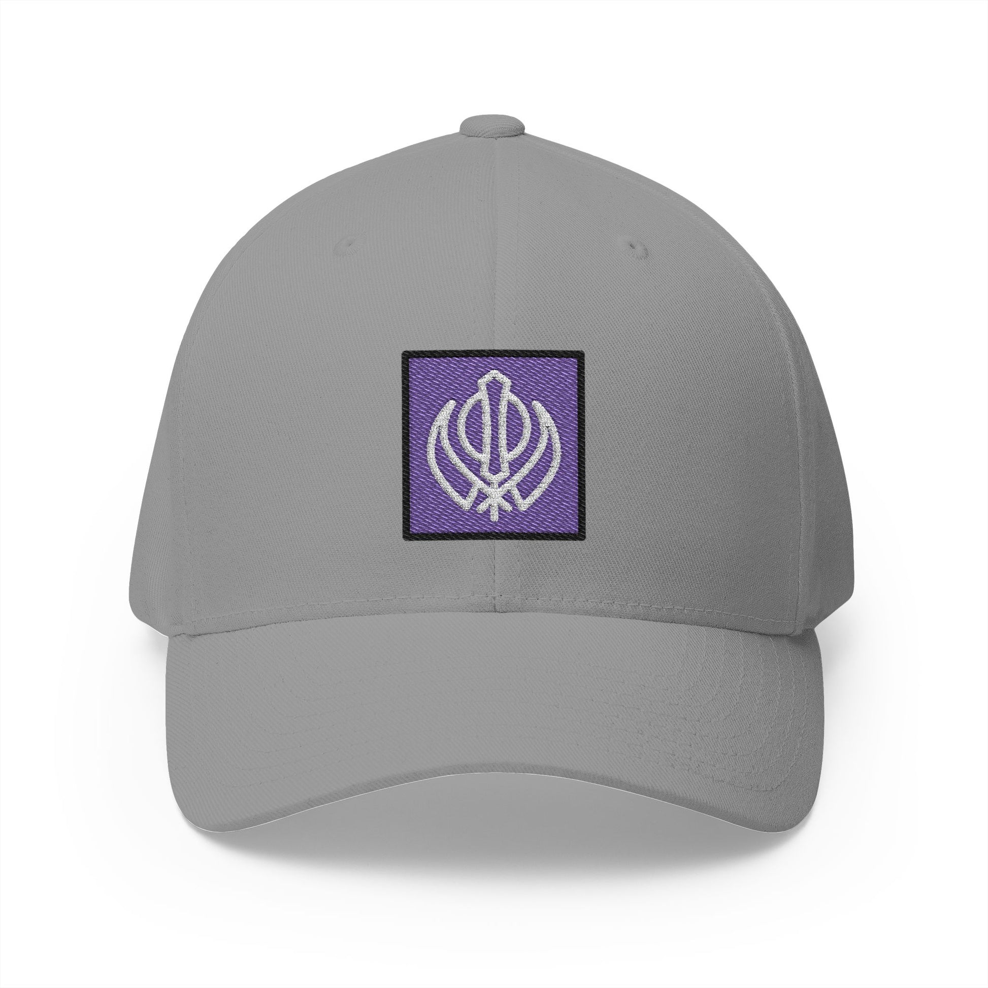 Khanda Emoji Grey Cap – Premium by Capmoji