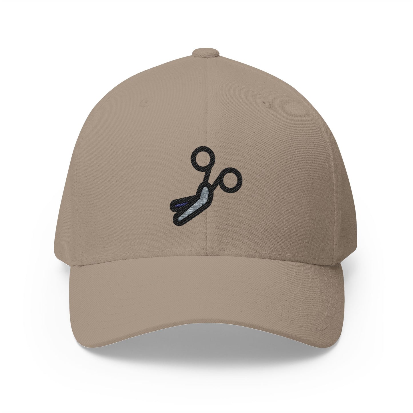 Bandage Scissors Emoji Khaki Cap – Premium by Capmoji