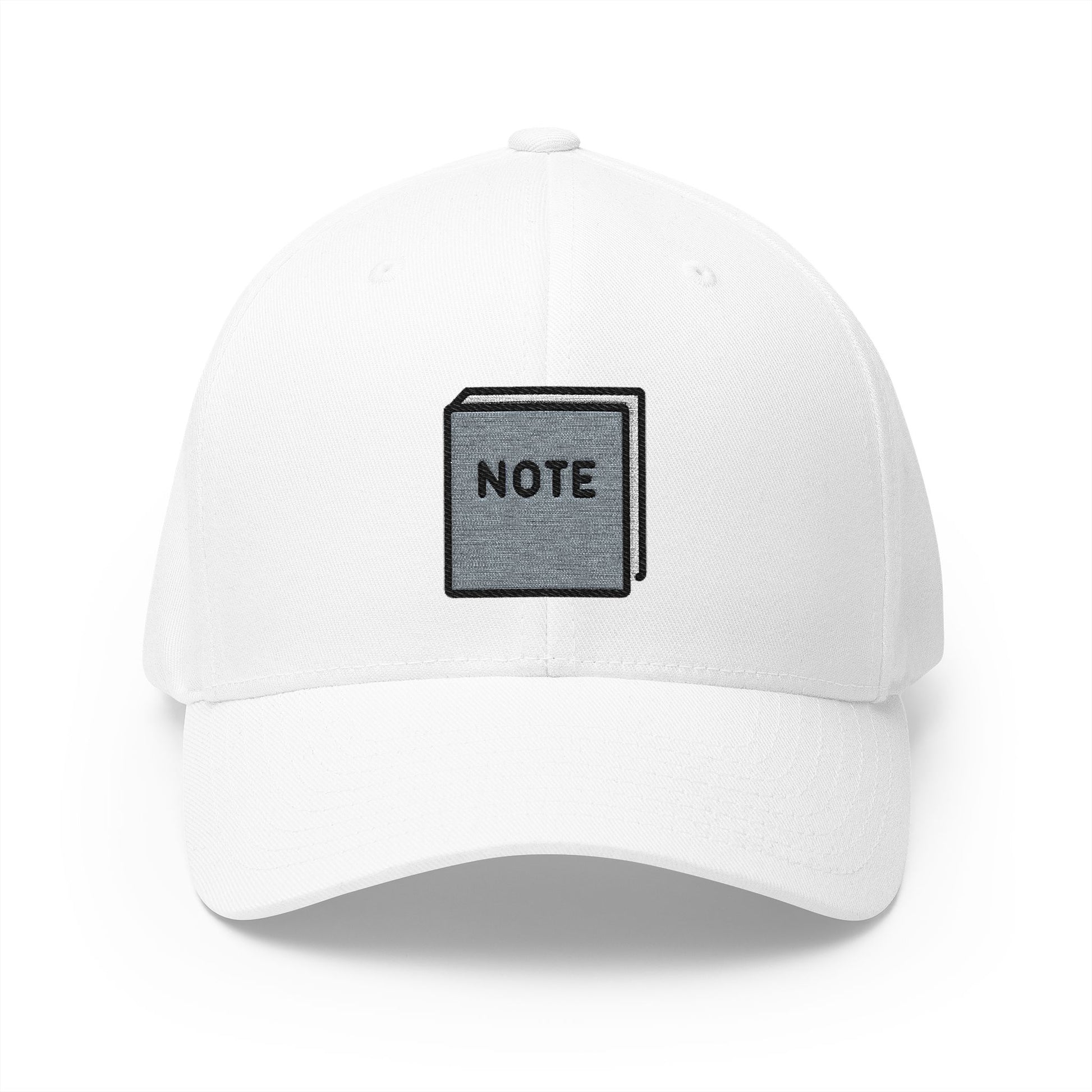 Notebook Emoji White Cap – Premium by Capmoji