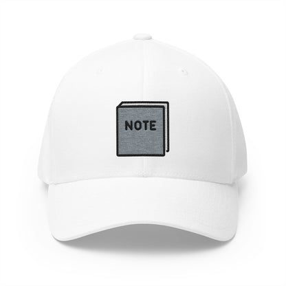 Notebook Emoji White Cap – Premium by Capmoji