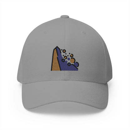 Landslide Emoji Grey Cap – Premium by Capmoji