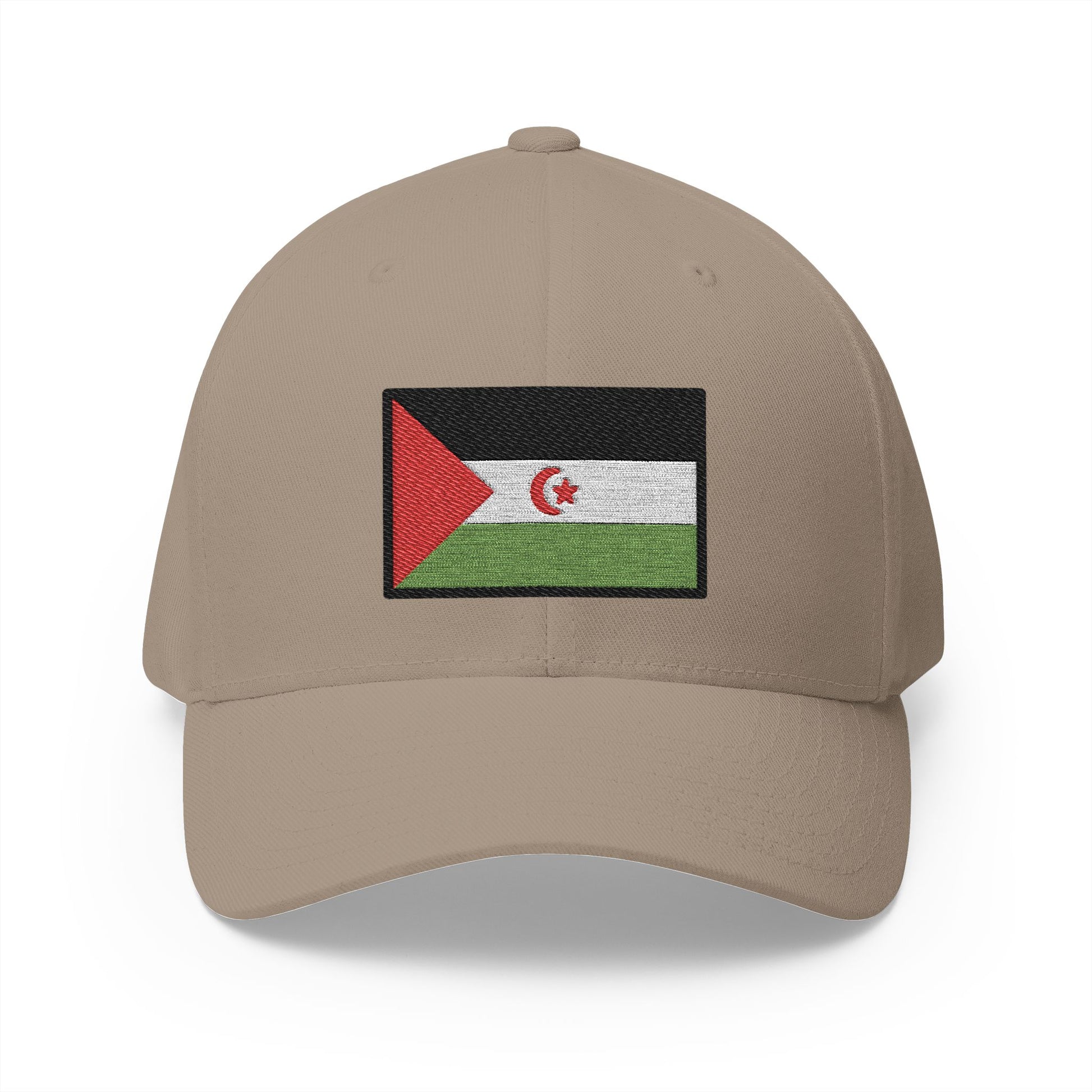 Flag: Western Sahara Emoji Khaki Cap – Premium by Capmoji