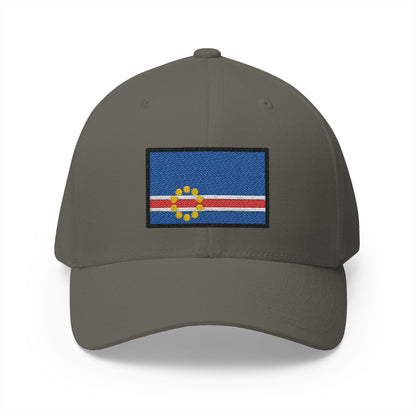 Flag: Cape Verde Emoji Olive Cap – Premium by Capmoji