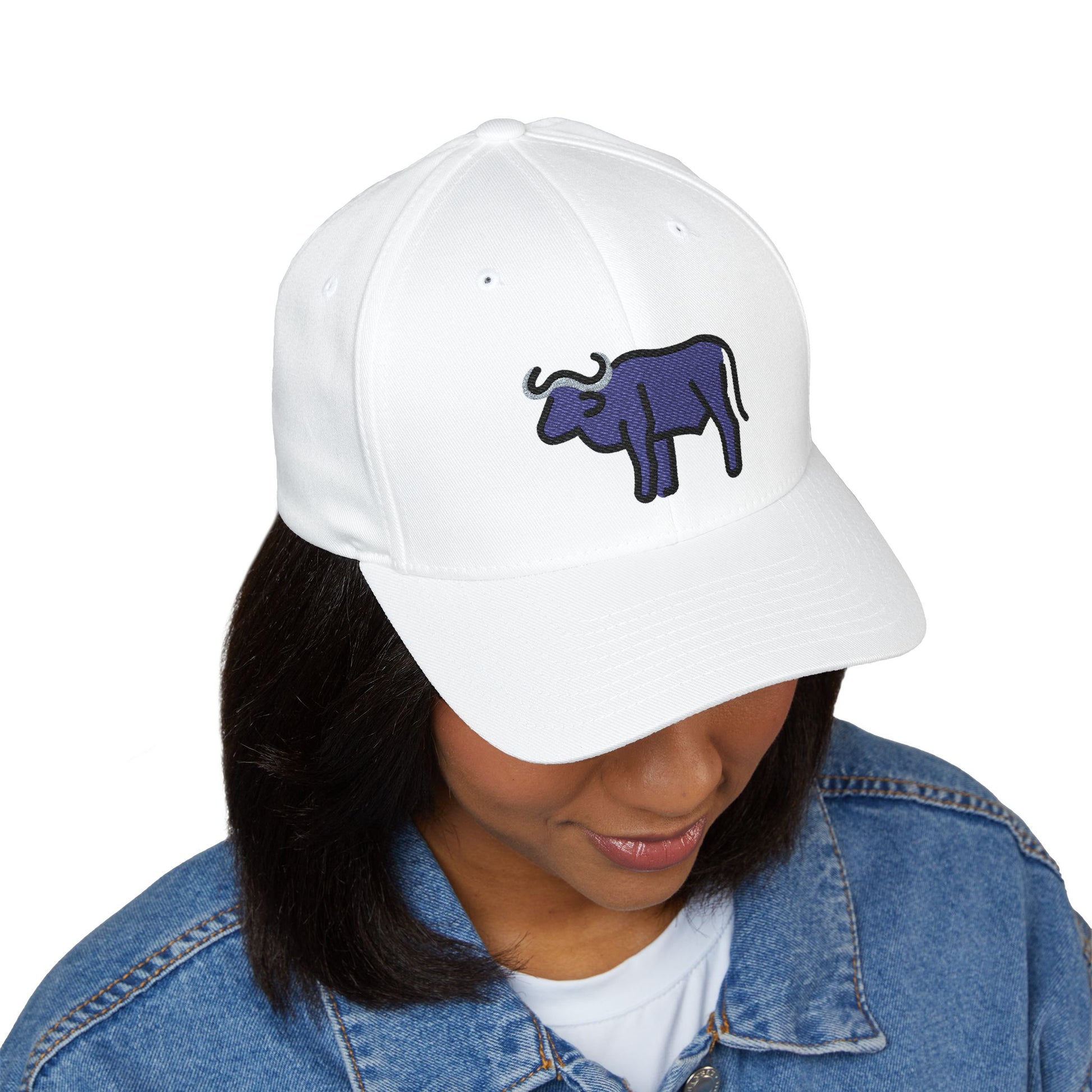 Water Buffalo Emoji Cap – Premium by Capmoji