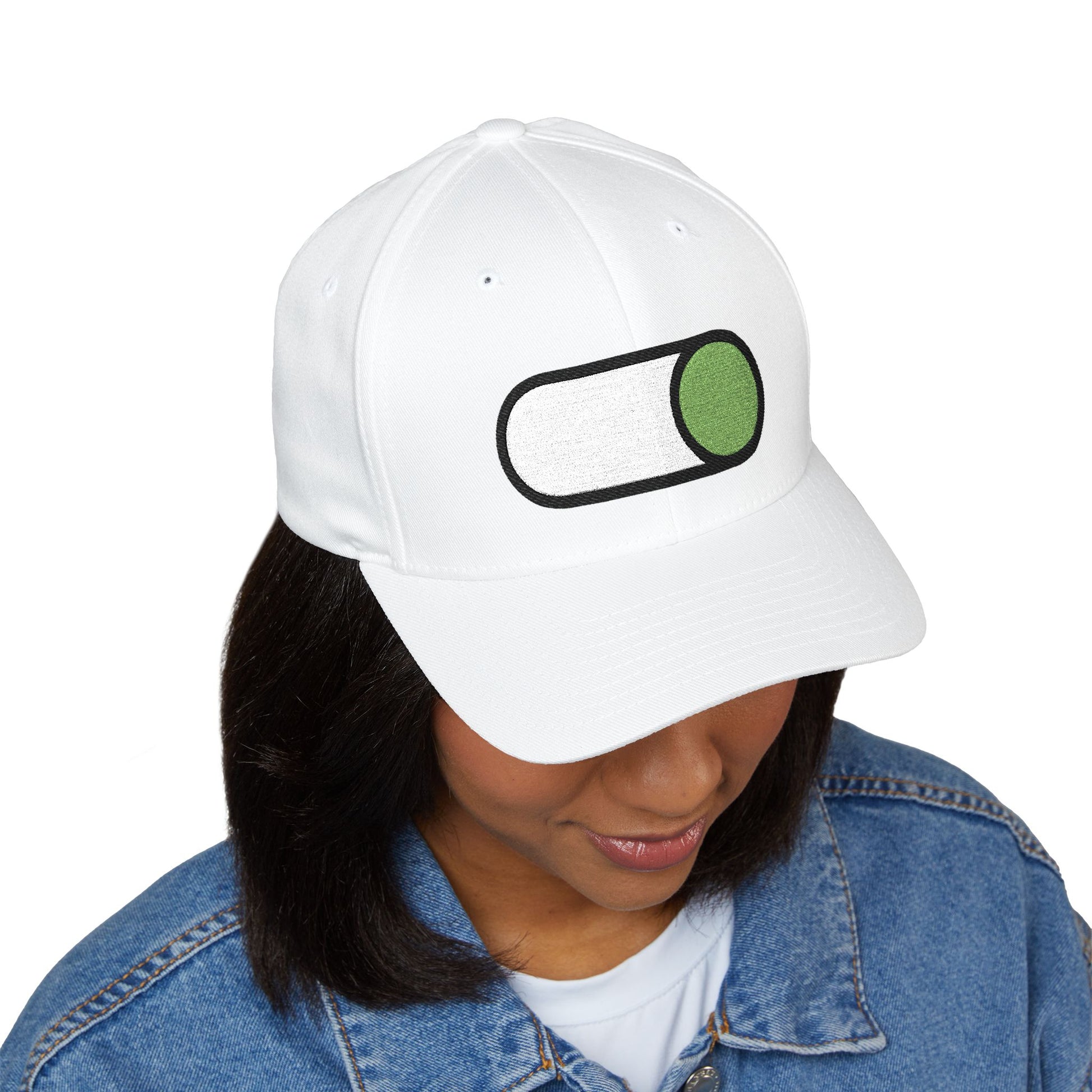 Toggle Button State B Emoji Cap – Premium by Capmoji