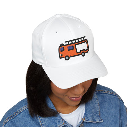 Fire Engine Emoji Cap – Premium by Capmoji