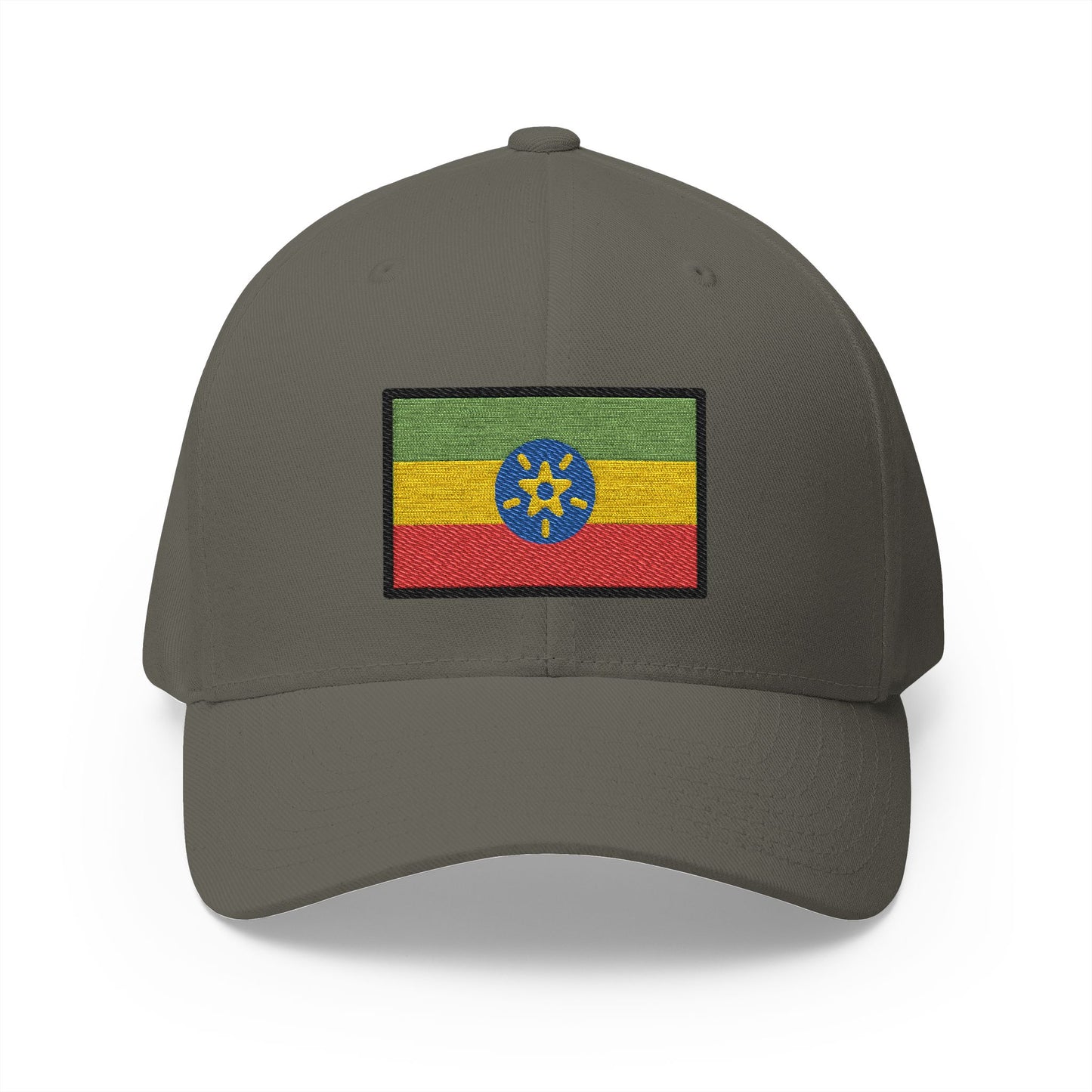 Flag: Ethiopia Emoji Olive Cap – Premium by Capmoji