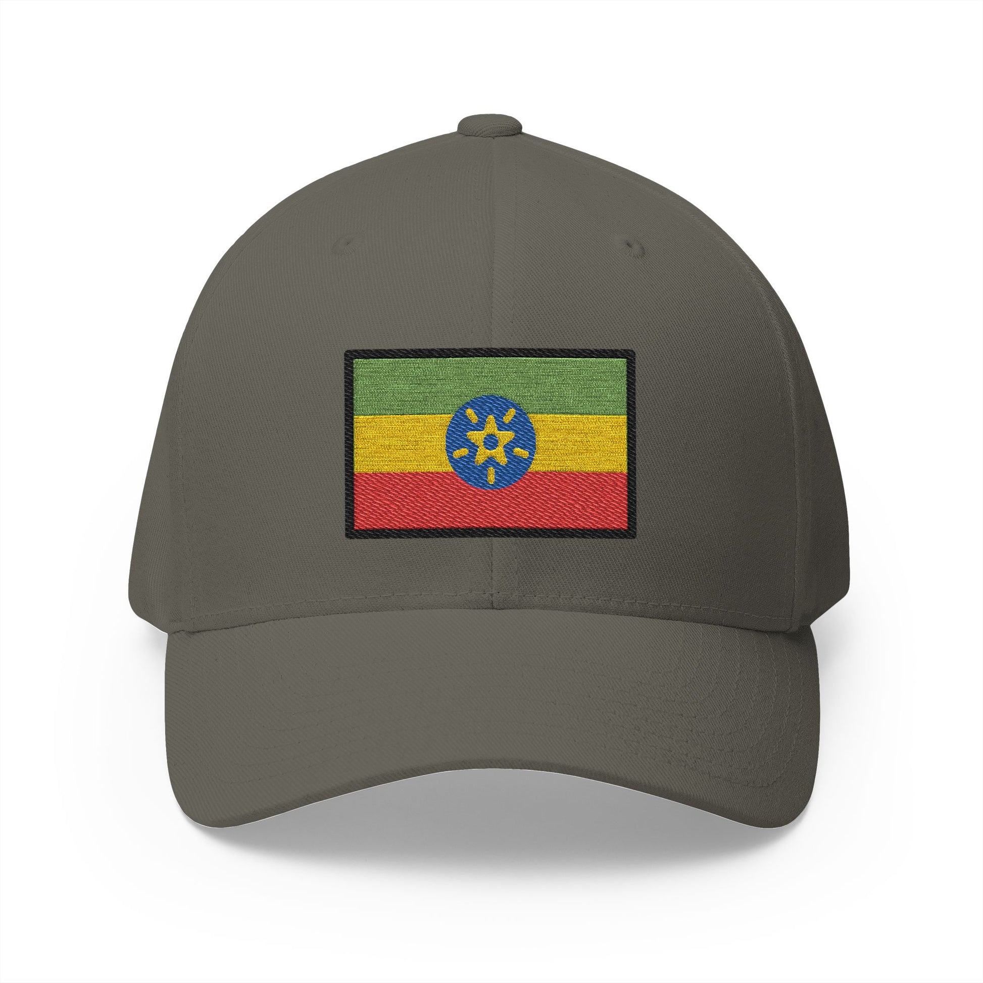 Flag: Ethiopia Emoji Olive Cap – Premium by Capmoji