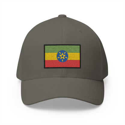 Flag: Ethiopia Emoji Olive Cap – Premium by Capmoji