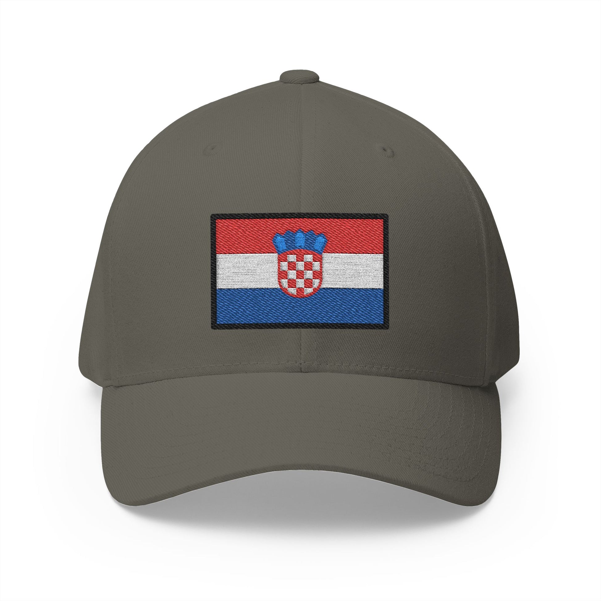 Flag: Croatia Emoji Olive Cap – Premium by Capmoji