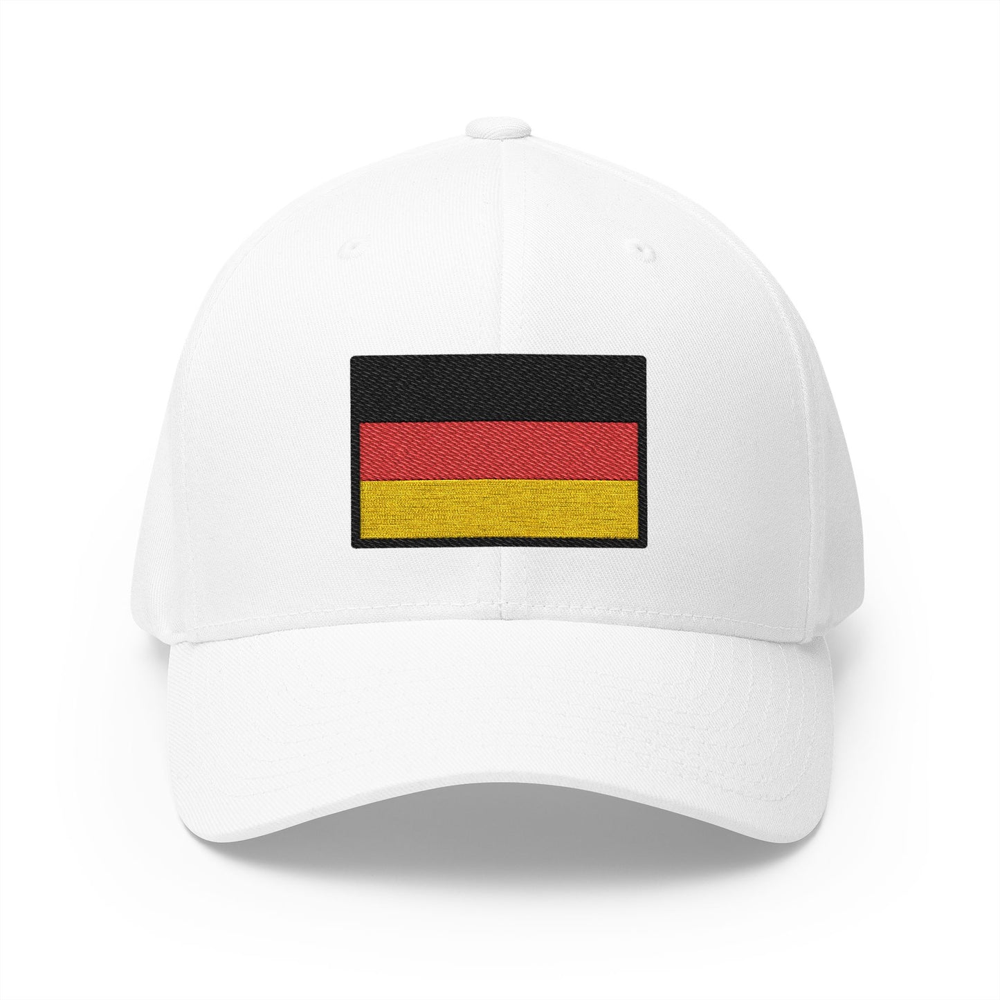 Flag: Germany Emoji White Cap – Premium by Capmoji