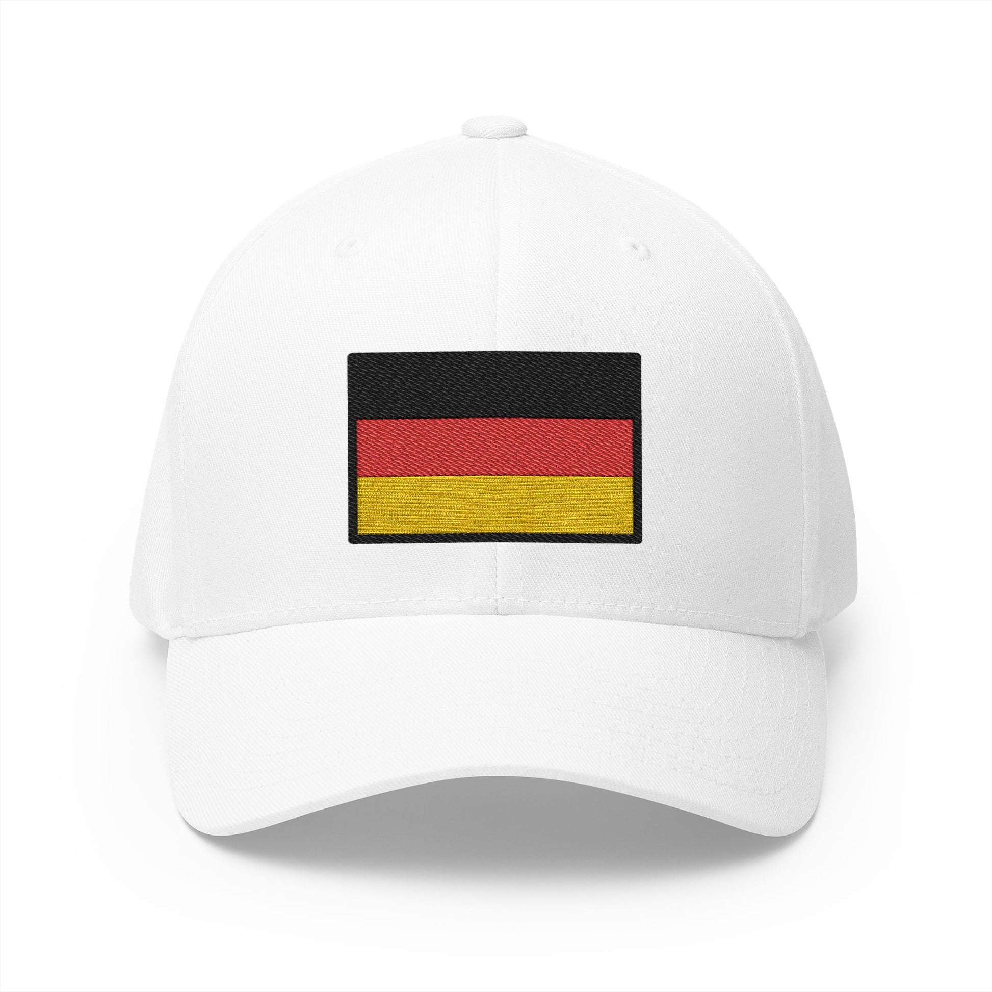 Flag: Germany Emoji White Cap – Premium by Capmoji