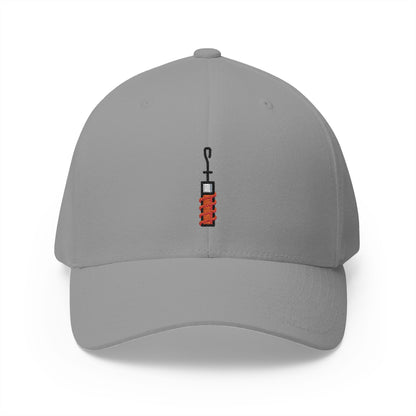Ice Core Sample Emoji Grey Cap – Premium by Capmoji