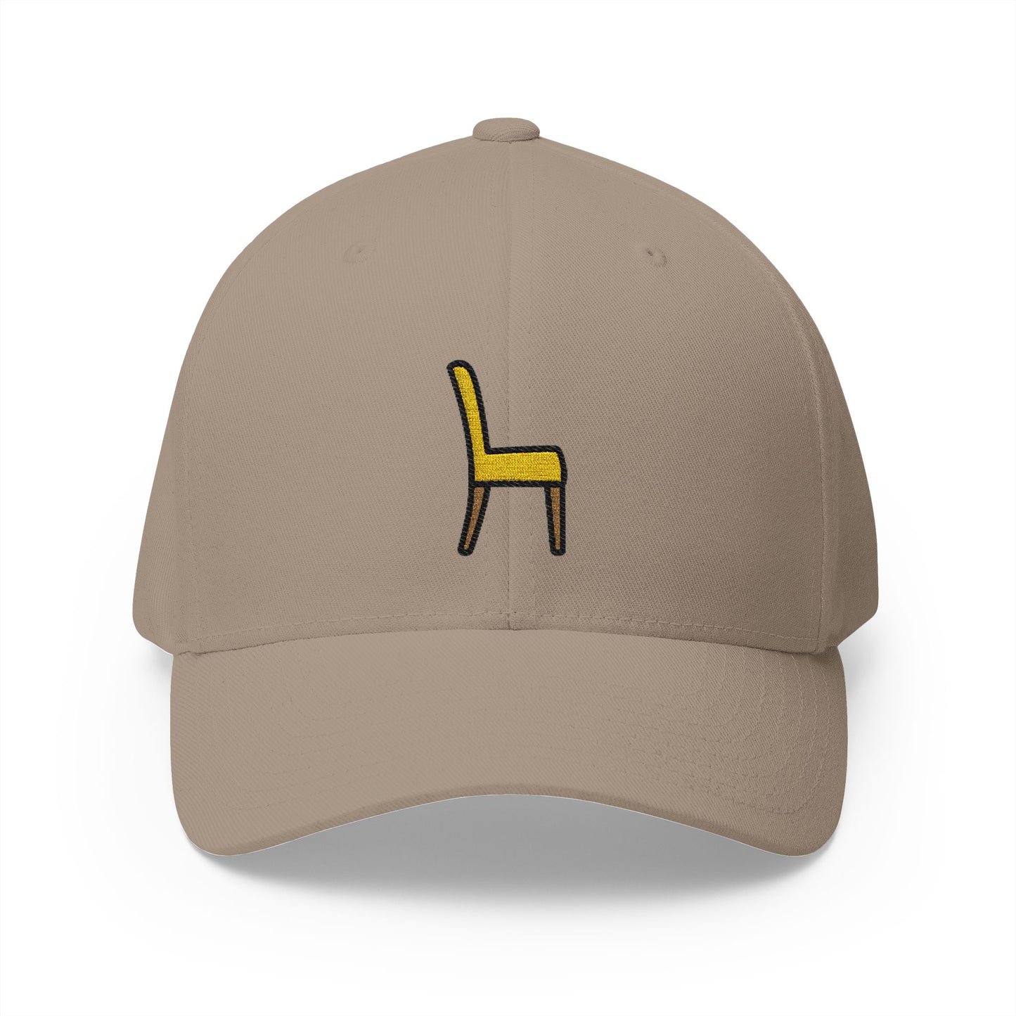 Chair Emoji Khaki Cap – Premium by Capmoji
