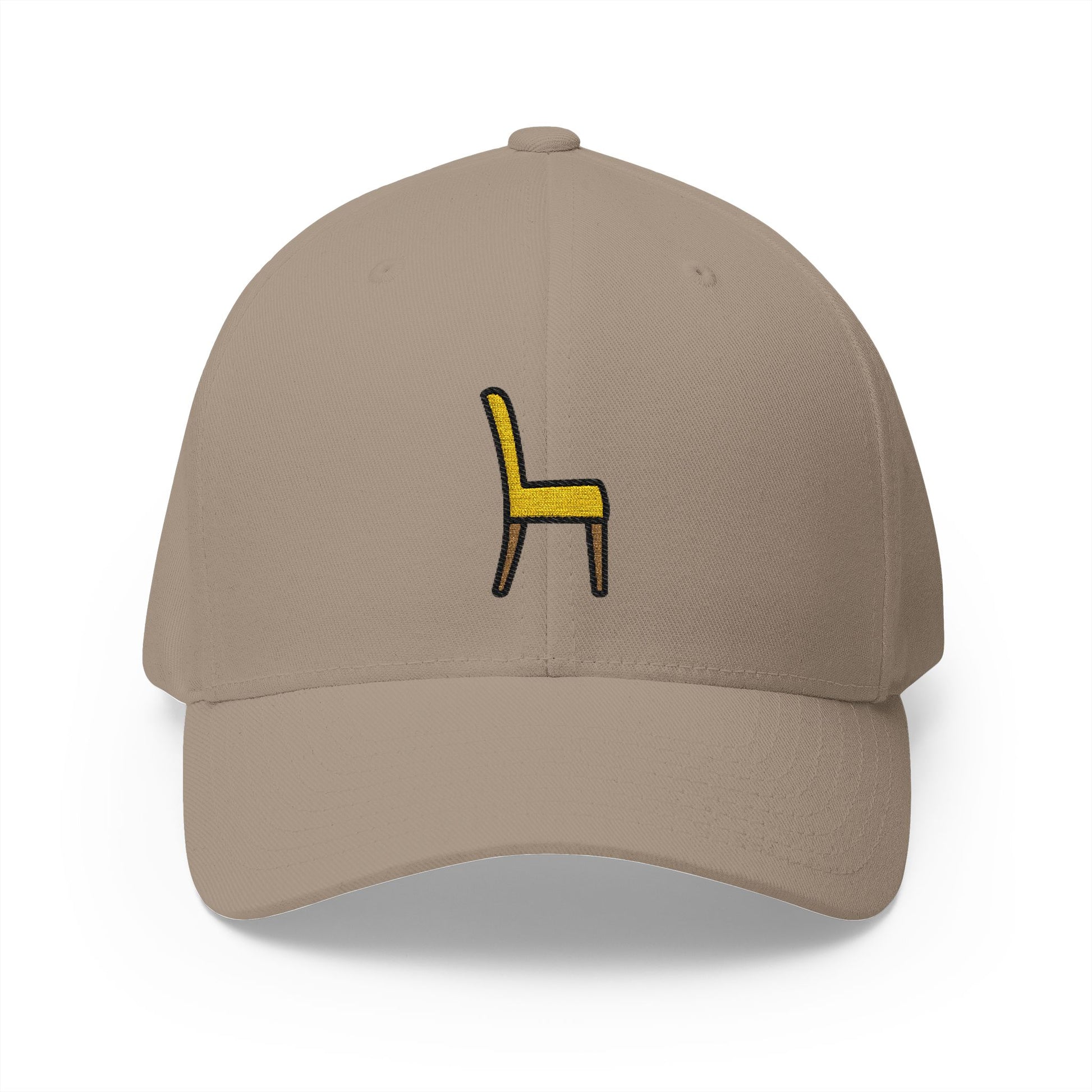 Chair Emoji Khaki Cap – Premium by Capmoji