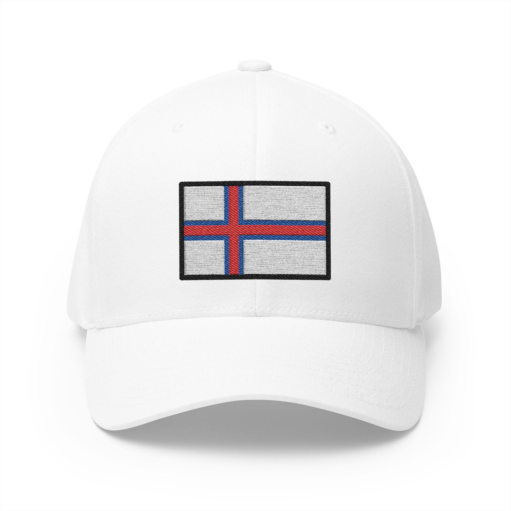 Flag: Faroe Islands Emoji White Cap – Premium by Capmoji