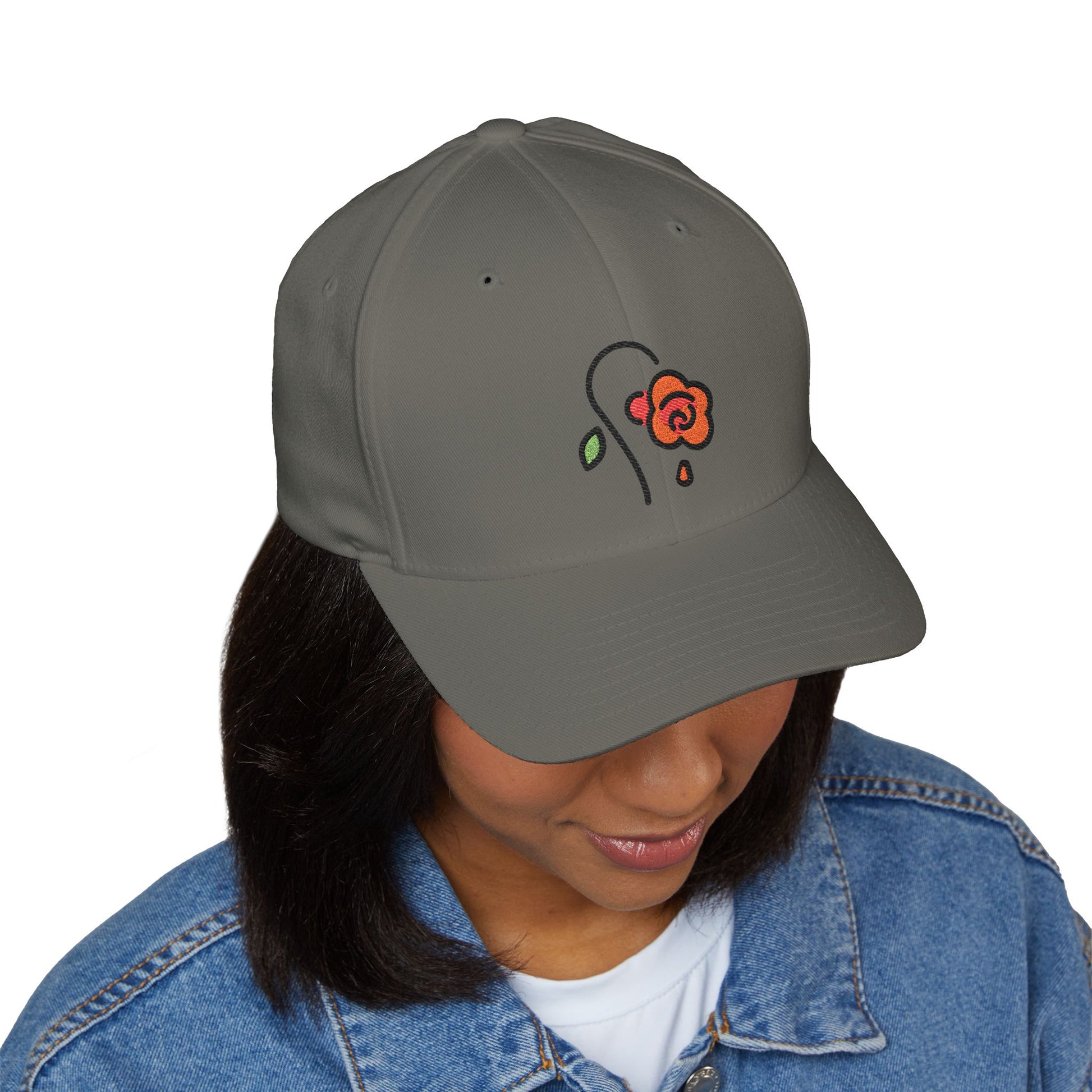 Wilted Flower Emoji Cap – Premium by Capmoji